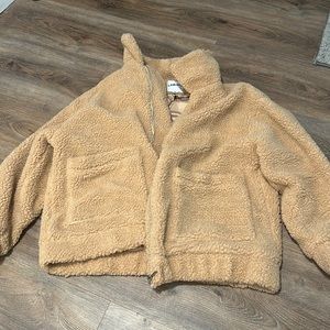 IAmGia Teddy Full Zip Pixie Coat